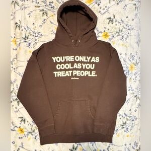 OurSeasns Kind People Are Cool Heavyweight Hoodie Unisex Large